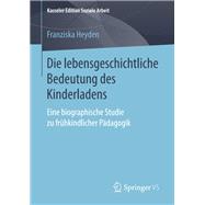 Die Lebensgeschichtliche Bedeutung Des Kinderladens