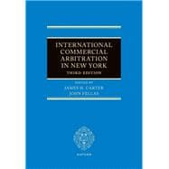 International Commercial Arbitration in New York
