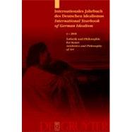 Internationales Jahrbuch Des Deutschen Idealismus / International Yearbook of German Idealism