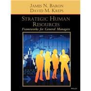 Strategic Human Resources Frameworks for General Managers