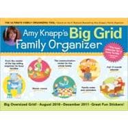 Amy Knapp's Big Grid Family Organizer 2011 Calendar