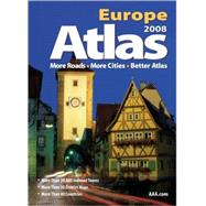 AAA 2008 Europe Road Atlas