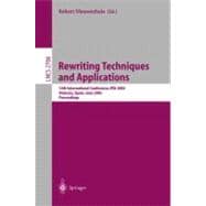 Rewriting Techniques and Applications