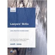 Lawyers' Skills 2008-09