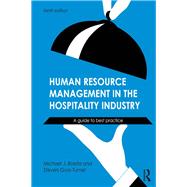 Human Resource Management in the Hospitality Industry: A Guide to Best Practice