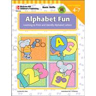 Alphabet Fun: Learning to Print and Identify Alphabet Letters : Age 4-7