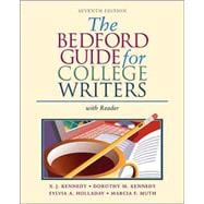 The Bedford Guide for College Writers With Reader