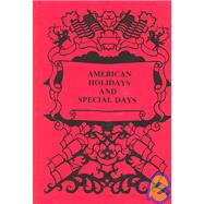 American Holidays and Special Days