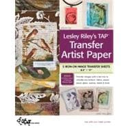 Lesley Riley's TAP Transfer Artist Paper 18-Sheet Pack 18 Iron-on Image Transfer Sheets  8.5 x 11