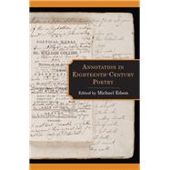 Annotation in Eighteenth-century Poetry