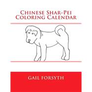 Chinese Shar-pei Coloring Calendar