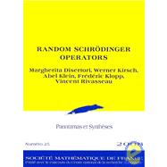 Random Schroedinger Operators
