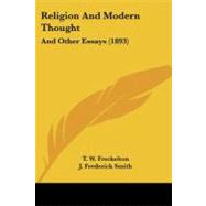 Religion and Modern Thought : And Other Essays (1893)