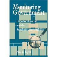 Monitoring Government Inspectors General and the Search for Accountability