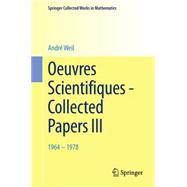 Oeuvres Scientifiques - Collected Papers III