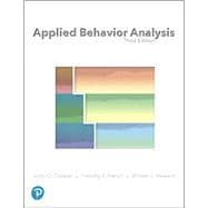Applied Behavior Analysis,9780134752556