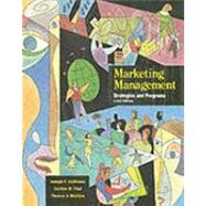 Marketing Management: Strategies and Programs