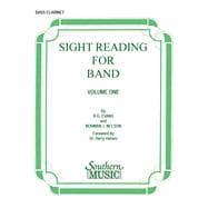 Sight Reading for Band, Book 1 Bass Clarinet