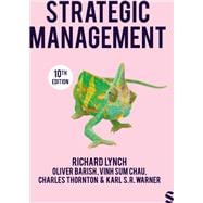 Strategic Management book cover, ISBN 9781529672558
