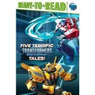 Five Terrific Transformers EarthSpark Tales! Meet Twitch and Thrash!; It's Optimus Prime Time!; Bumblebee's Big Mission; Megatron Is Put to the Test; Robby and Mo, Ready for Action!