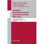 Intelligent Data Engineering and Automated Learning Ideal 2016