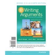 Writing Arguments A Rhetoric with Readings, Concise Edition, Books a la Carte Edition, MLA Update Edition