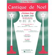 Cantique de Noel (O Holy Night) High Voice (E-Flat) and Organ