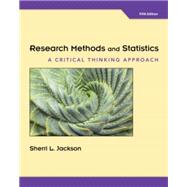 Research Tutor for Jackson's Research Methods and Statistics: A Critical Thinking Approach, 5th Edition, [Instant Access], 1 term (6 months)