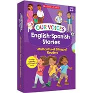 Our Voices: English-Spanish Stories book cover, ISBN 9781546152569