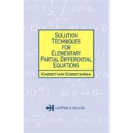 Solution Techniques for Elementary Partial Differential Equations