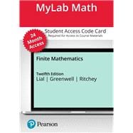 MyLab Math with Pearson eText -- Access Card -- for Finite Mathematics (24 Months)