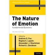 The Nature of Emotion Fundamental Questions