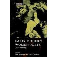 Early Modern Women Poets An Anthology