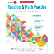 Reading and Math Practice: Grade 1 200 Teacher-Approved Practice Pages to Build Essential Skills
