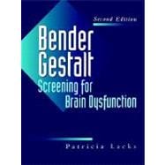 Bender Gestalt Screening for Brain Dysfunction book cover, ISBN 9780471242574