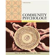 Community Psychology Linking Individuals and Communities
