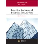 Essential Concepts of Business for Lawyers [Connected eBook] book cover, ISBN 9798889062578