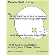 The TRUE STORY of BLACK Professional Football Players breaking Color Barrier