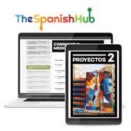 Proyectos 2: 6-Month The Spanish Hub for Students,9788419072580
