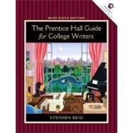 The Prentice Hall Guide for College Writers, Brief