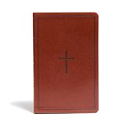 KJV Ultrathin Reference Bible, Brown LeatherTouch