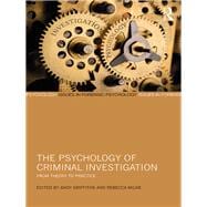 The Psychology of Criminal Investigation,9780367482589