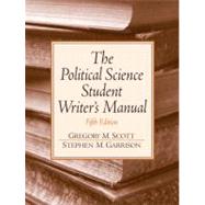 Political Science Student Writer's Manual