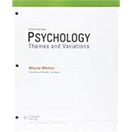 Bundle: Psychology: Themes & Variations, Loose-leaf Version, 10th + LMS Integrated for MindTap Psychology, 1 term (6 months) Printed Access Card + Fall 2017 Activation Printed Access Card