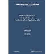 Diamond Electronics and Bioelectronics--Fundamentals to Applications IV