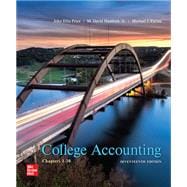 ND IVY TECH DISTANCE EDUCATION LOOSE LEAF FOR COLLEGE ACCOUNTING CHAPTERS 1-30