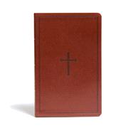 KJV Ultrathin Reference Bible, Brown LeatherTouch, Indexed