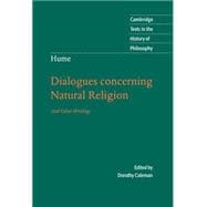 Hume: Dialogues Concerning Natural Religion: And Other Writings