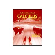 Student Solutions Manual to Accompany Calculus