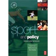 Sport and Policy : Issues and Analysis